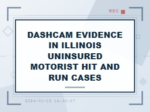 Dashcam Evidence in Illinois Uninsured Hit and Run Cases